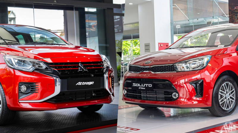 so sanh mitsubishi attrage va hyundai accent 3