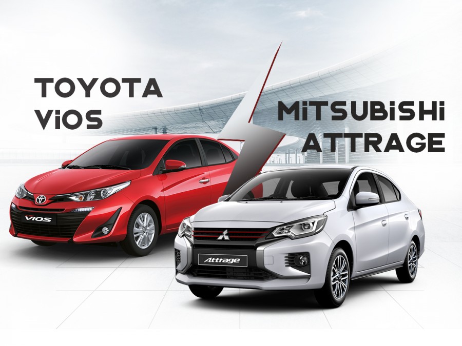 so sanh mitsubishi attrage va toyota vios 7