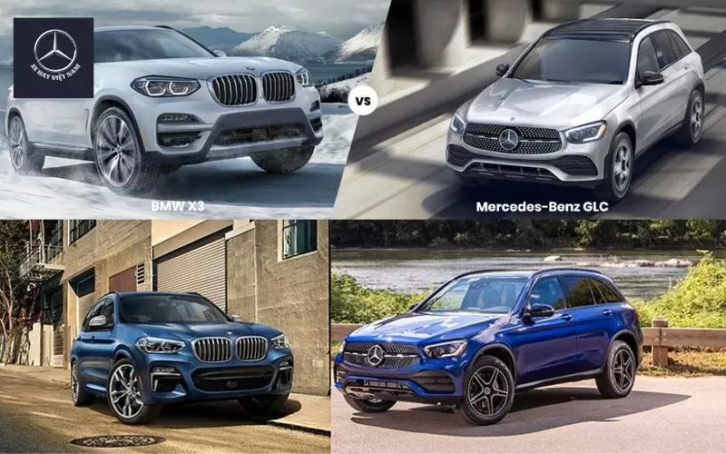 so sanh bmw x3 va mercedes glc 300 1