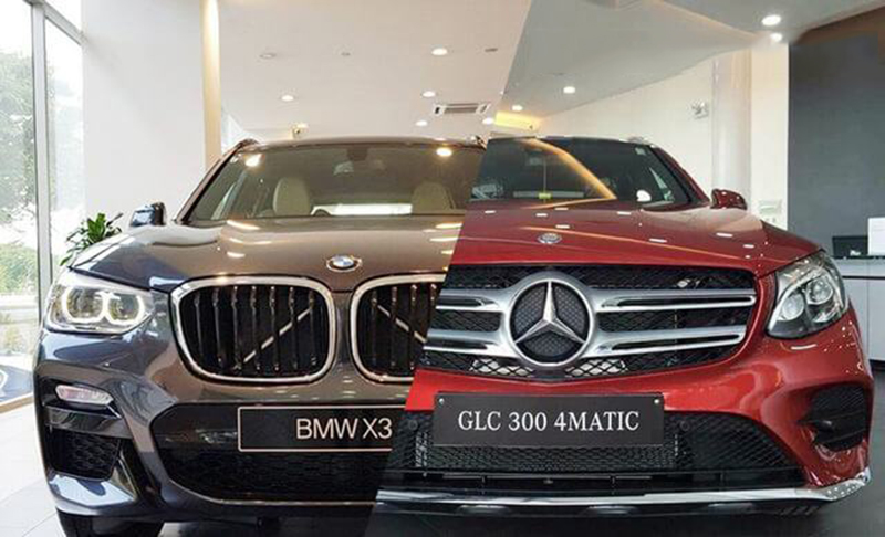 so sanh bmw x3 va mercedes glc 300 3