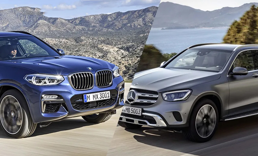 so sanh bmw x3 va mercedes glc 300 4