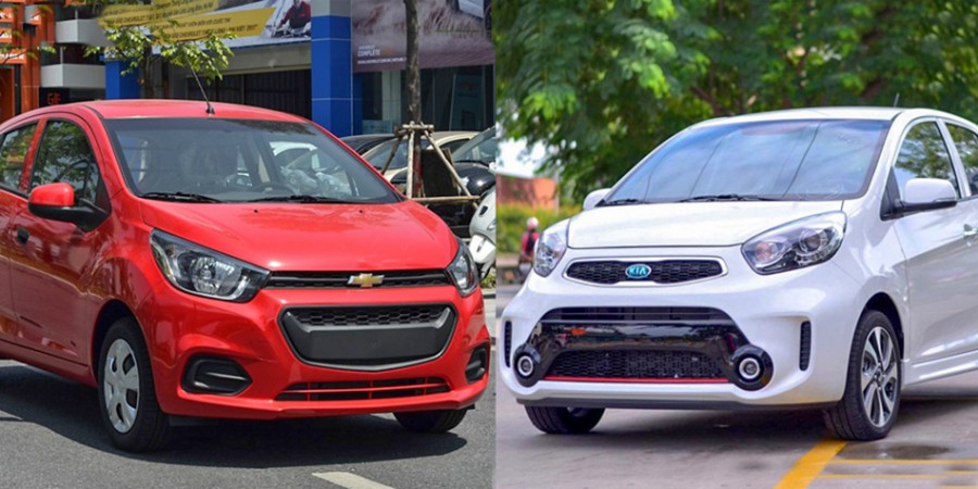 so sanh chevrolet spark va kia morning tinbanxe 1