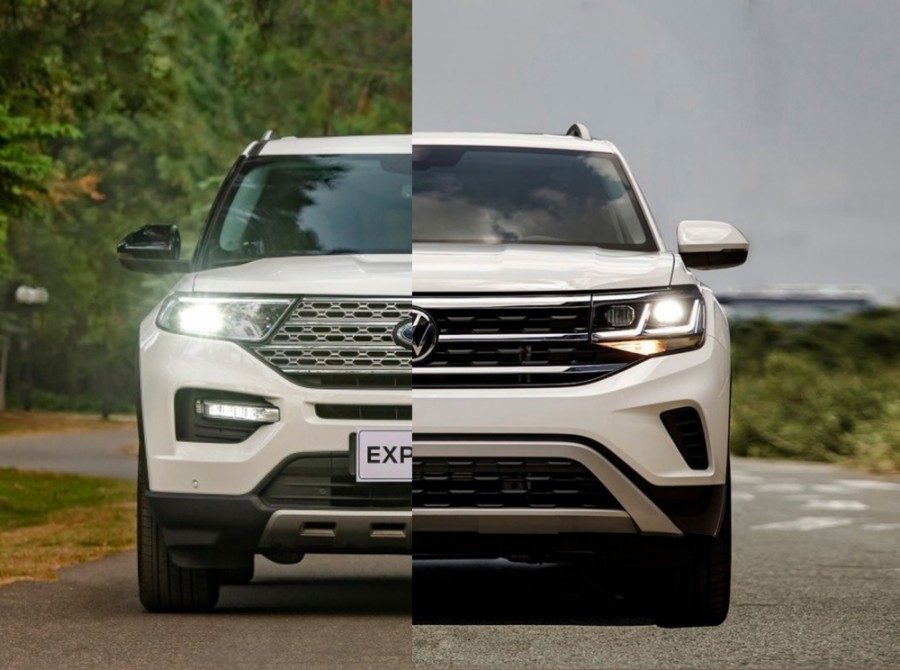 so sanh ford explorer va volkswagen teramont 1