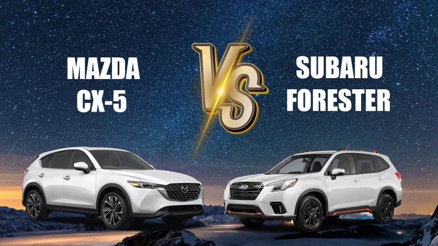 so sanh subaru forester va mazda cx 5 1