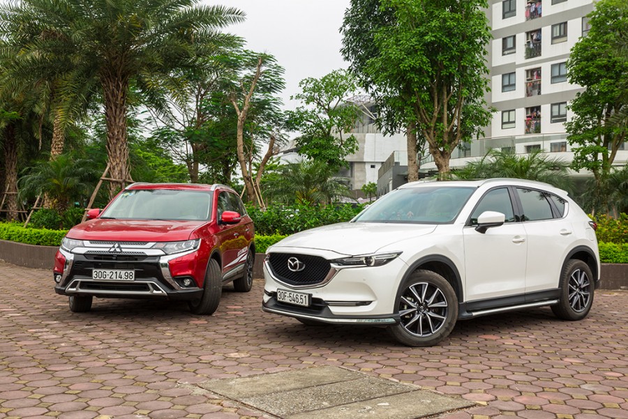 so sanh mitsubishi outlander vs mazda cx 5 12