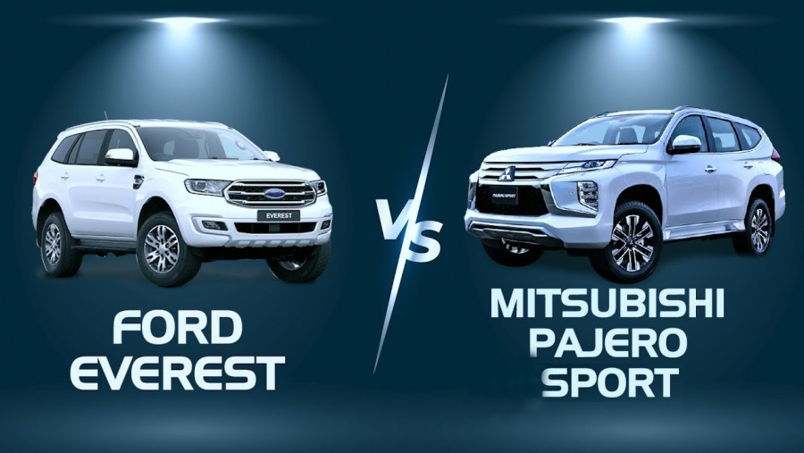 so sanh mitsubishi pajero sport va ford everest 9