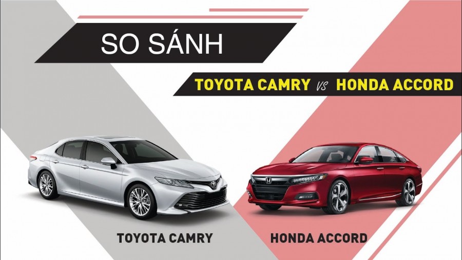 So sanh toyota camry va honda accord tinbanxe 1