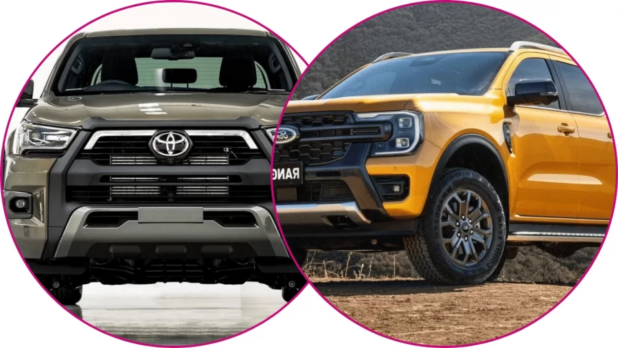 so sanh toyota hilux va ford ranger tinbanxe 2