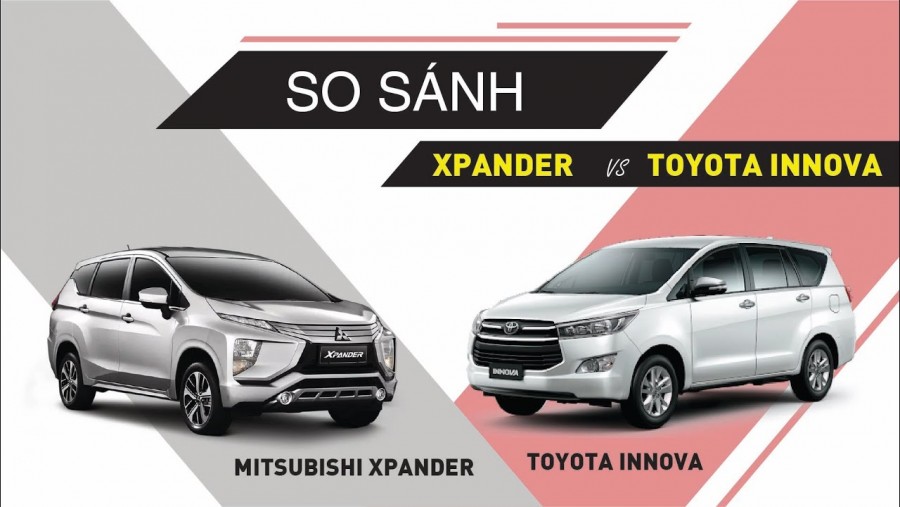 so sanh toyota innova va mitsubishi xpander 3